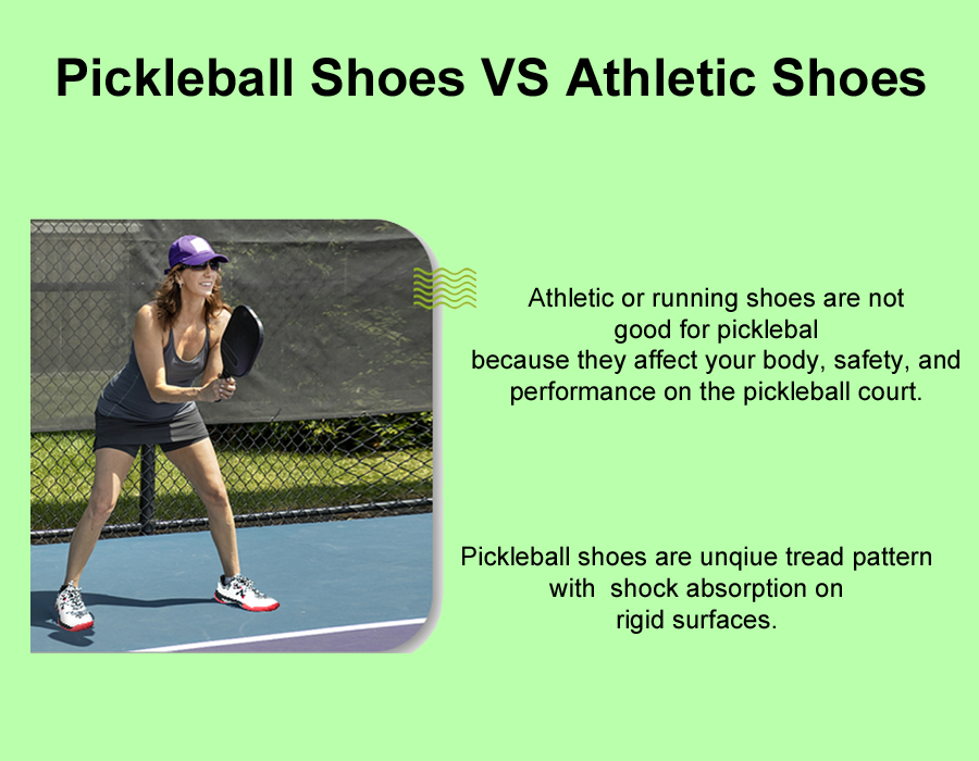 Pickleball Shoes VS Athletic Shoes